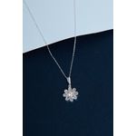 Fashion, accesorii si bijuterii - Femei - Bijuterii femei - Coliere femei - Colier, Heliophilia, argint 925, argintiu, cu zirconiu, marime universala - Infinity.ro