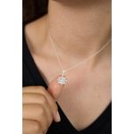 Fashion, accesorii si bijuterii - Femei - Bijuterii femei - Coliere femei - Colier, Heliophilia, argint 925, argintiu, cu zirconiu, marime universala - Infinity.ro