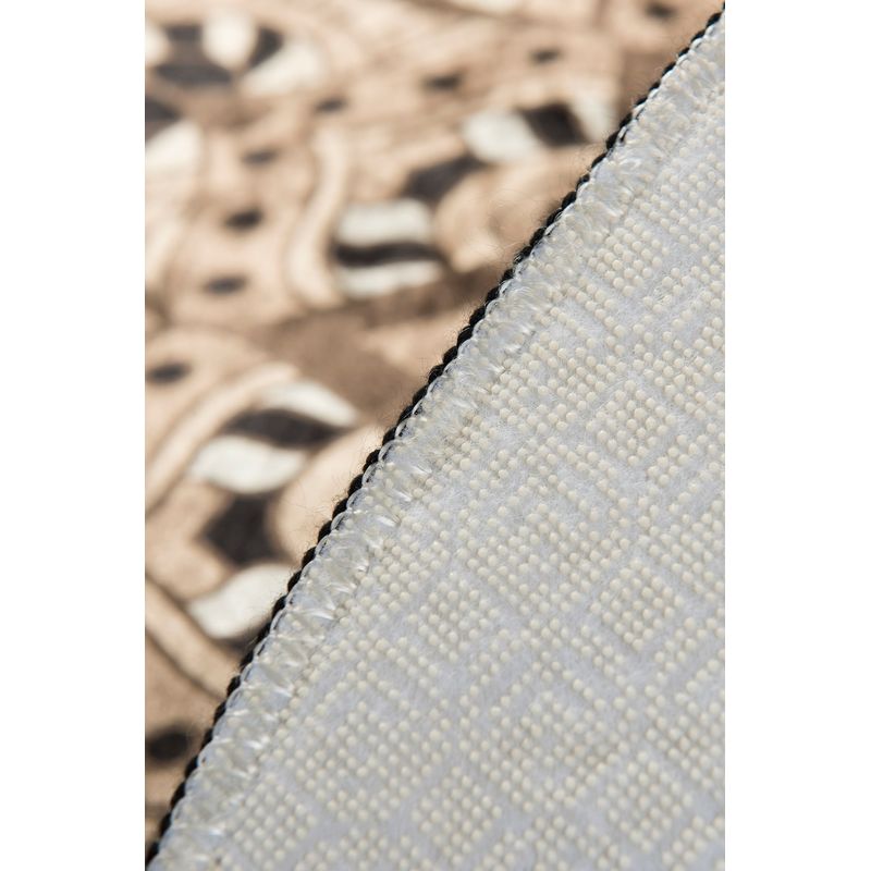 Casa si Gradina - Textile si covoare - Covoare - Covorase baie - Covoras de baie, L'essentiel Maison, multicolor, diametru 100 cm, 100% poliester, antiderapant, 359CHL1650 - Infinity.ro