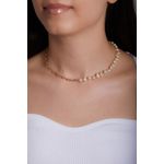 Fashion, accesorii si bijuterii - Femei - Bijuterii femei - Coliere femei - Colier, Heliophilia, dama, auriu, 43 cm, metal - Infinity.ro