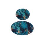 Casa si Gradina - Textile si covoare - Covoare - Covorase baie - Set covorase baie, L'essentiel Maison, multicolor, 50x60 cm si 60x100 cm, 100% poliester, antiderapant, 359CHL2405 - Infinity.ro