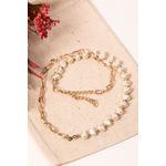 Fashion, accesorii si bijuterii - Femei - Bijuterii femei - Coliere femei - Colier, Heliophilia, dama, auriu, 43 cm, metal - Infinity.ro