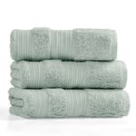 Casa si Gradina - Textile si covoare - Textile baie - Prosoape - Prosop de maini, L'essentiel Maison, verde marin, 50x90 cm, 60% bumbac 40% bambus - Infinity.ro