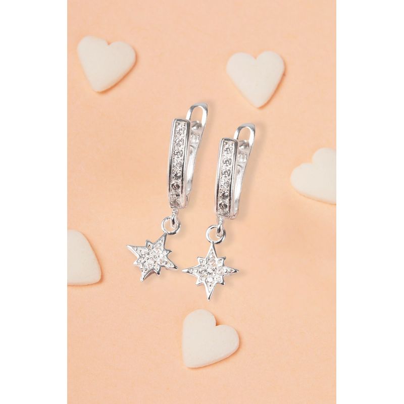 Fashion, accesorii si bijuterii - Femei - Bijuterii femei - Cercei femei - Cercei, Heliophilia, argint 925, argintiu, dama, 913ELS1103 - Infinity.ro