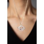 Fashion, accesorii si bijuterii - Femei - Bijuterii femei - Coliere femei - Colier, Heliophilia, argint 925, argintiu, lungime lant 42+3 cm - Infinity.ro