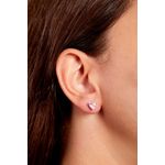 Fashion, accesorii si bijuterii - Femei - Bijuterii femei - Cercei femei - Cercei, Heliophilia, femei, argint 925, roz, zircon - Infinity.ro