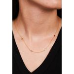 Fashion, accesorii si bijuterii - Femei - Bijuterii femei - Coliere femei - Colier, Heliophilia, argint 925, auriu, zirconiu, marime universala, 757ELS2215 - Infinity.ro