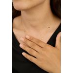 Fashion, accesorii si bijuterii - Femei - Bijuterii femei - Coliere femei - Colier, Heliophilia, argint 925, auriu, zirconiu, marime universala, 757ELS2215 - Infinity.ro