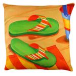 Casa si Gradina - Textile si covoare - Perne si pilote - Perne decorative - Perna decorativa, Aberto Design, multicolor, 43x43 cm, bumbac si poliester, lavabila, 419GRV0130 - Infinity.ro