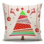Casa si Gradina - Textile si covoare - Perne si pilote - Perne decorative - Perna decorativa, Aberto Design, multicolor, 43x43 cm, bumbac si poliester, lavabila, 420GRC2121 - Infinity.ro