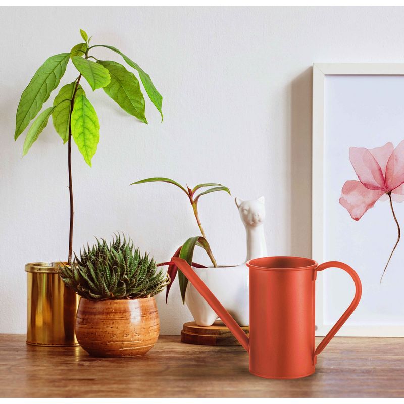 Casa si Gradina - Gradinarit si plante - Instalatii si accesorii pentru irigatii - Aparate pentru stropit gradina - Stropitoare, Aberto Design, metal, rosu, 11x11x17 cm, 1.5 l - Infinity.ro