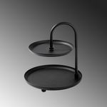 Casa si Gradina - Decoratiuni - Obiecte decorative - Accesorii decorative - Accesoriu decorativ, Aberto Design, metal, negru, 20x21 cm - Infinity.ro