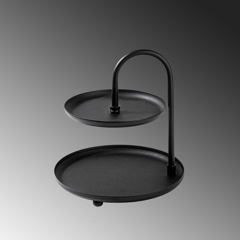 Casa si Gradina - Decoratiuni - Obiecte decorative - Accesorii decorative - Accesoriu decorativ, Aberto Design, metal, negru, 20x21 cm - Infinity.ro