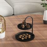 Casa si Gradina - Decoratiuni - Obiecte decorative - Accesorii decorative - Accesoriu decorativ, Aberto Design, metal, negru, 20x21 cm - Infinity.ro