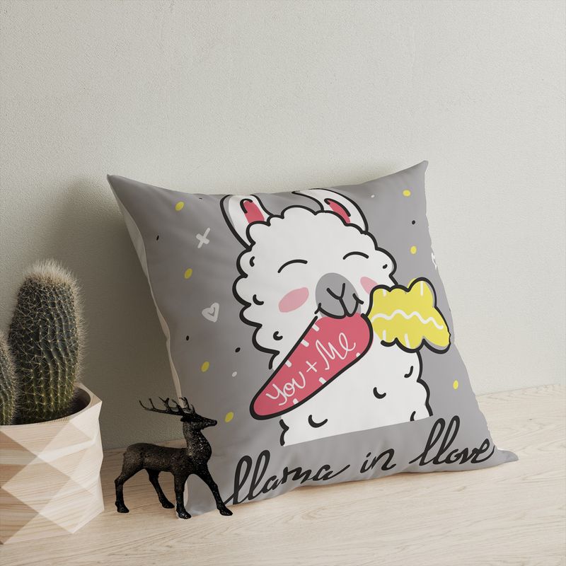 Casa si Gradina - Textile si covoare - Perne si pilote - Perne decorative - Perna decorativa, Aberto Design, multicolor, 43x43 cm, bumbac si poliester, 416GRV3222 - Infinity.ro