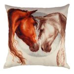 Casa si Gradina - Textile si covoare - Perne si pilote - Perne decorative - Perna decorativa, Aberto Design, multicolor, 43x43 cm, bumbac si poliester, umplutura siliconica, 416GRV0175 - Infinity.ro
