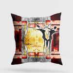Casa si Gradina - Textile si covoare - Perne si pilote - Perne decorative - Perna decorativa, Aberto Design, multicolor, 43x43 cm, bumbac si poliester, 416GRV3169 - Infinity.ro