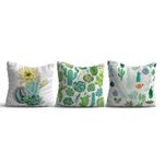 Casa si Gradina - Textile si covoare - Lenjerii de pat - Fete de perna - Set huse pentru perne decorative, Aberto Design, multicolor, 43x43 cm, 50% bumbac 50% poliester, 3 bucati, 397KRL3519 - Infinity.ro