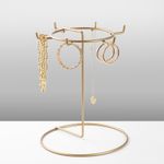 Casa si Gradina - Mobilier - Organizare si depozitare - Cuiere - Suport bijuterii, Aberto Design, metal, auriu, 22x28 cm - Infinity.ro