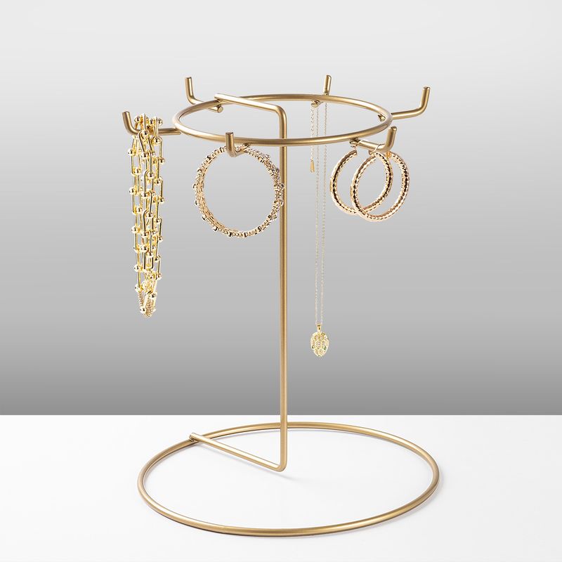 Casa si Gradina - Mobilier - Organizare si depozitare - Cuiere - Suport bijuterii, Aberto Design, metal, auriu, 22x28 cm - Infinity.ro