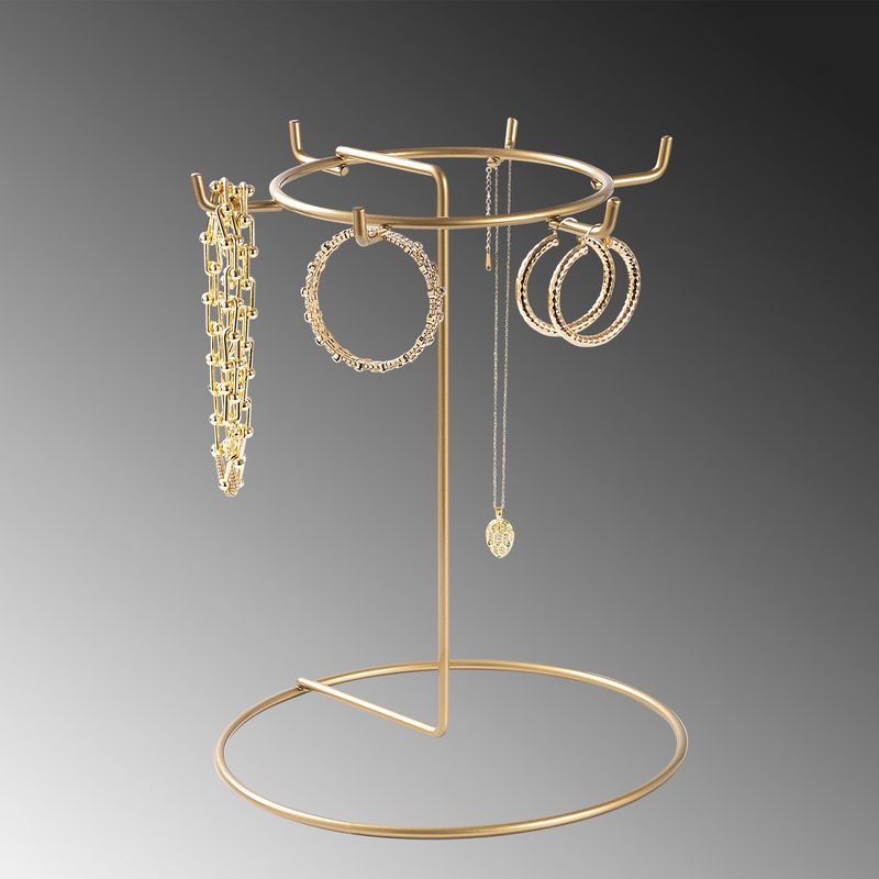 Casa si Gradina - Mobilier - Organizare si depozitare - Cuiere - Suport bijuterii, Aberto Design, metal, auriu, 22x28 cm - Infinity.ro