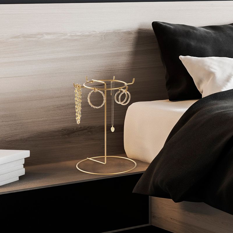 Casa si Gradina - Mobilier - Organizare si depozitare - Cuiere - Suport bijuterii, Aberto Design, metal, auriu, 22x28 cm - Infinity.ro