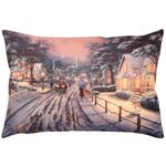 Casa si Gradina - Textile si covoare - Perne si pilote - Perne decorative - Perna decorativa, Aberto Design, multicolor, 33x48 cm, bumbac si poliester, husa detasabila, 420GRC3181 - Infinity.ro