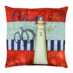 Casa si Gradina - Textile si covoare - Perne si pilote - Perne decorative - Perna decorativa, Aberto Design, multicolor, 43x43 cm, 50% bumbac, 50% poliester, umplutura siliconica, 419GRV0143 - Infinity.ro