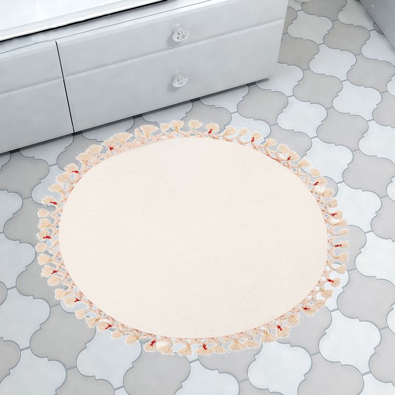 Casa si Gradina - Textile si covoare - Covoare - Covorase baie - Covoras de baie, L'essentiel Maison, alb, 80 cm, 100% acrilic, antiderapant - Infinity.ro