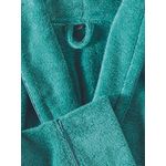 Casa si Gradina - Textile si covoare - Textile baie - Halate de baie - Set halat de baie, L'essentiel Maison, verde, marime m-l, 100% bumbac - Infinity.ro