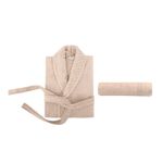 Casa si Gradina - Textile si covoare - Textile baie - Halate de baie - Set halate de baie, L'essentiel Maison, roz, bumbac 100%, 2 piese - Infinity.ro