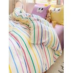 Casa si Gradina - Textile si covoare - Lenjerii de pat - Seturi de lenjerie - Set lenjerie de pat dublu, L'essentiel Maison, galben si lila, 200x220 cm, 65% bumbac 35% poliester - Infinity.ro