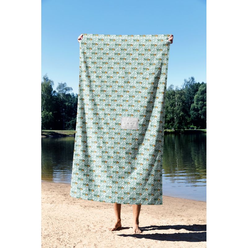 Casa si Gradina - Textile si covoare - Textile baie - Prosoape - Prosop de plaja, L'essentiel Maison, multicolor, 90x150 cm, microfibra, 450AST1199 - Infinity.ro