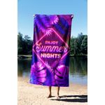 Casa si Gradina - Textile si covoare - Textile baie - Prosoape - Prosop de plaja, L'essentiel Maison, multicolor, 90x150 cm, microfibra, 450AST1162 - Infinity.ro