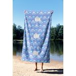 Casa si Gradina - Textile si covoare - Textile baie - Prosoape - Prosop de plaja, L'essentiel Maison, multicolor, 90x150 cm, microfibra, 450AST1162 - Infinity.ro