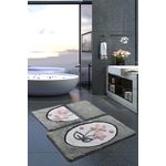 Casa si Gradina - Textile si covoare - Covoare - Covorase baie - Set covorase de baie, L'essentiel Maison, multicolor, 40x60 cm, 50x60 cm, 60x100 cm, 100% acrilic, antiderapant, 359CHL3185 - Infinity.ro