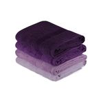 Casa si Gradina - Textile si covoare - Textile baie - Prosoape - Set prosoape de baie, L'essentiel Maison, lila deschis mov violet, 70x140 cm, 100% bumbac, 4 bucati - Infinity.ro