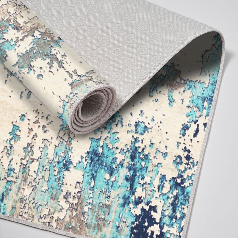 Casa si Gradina - Textile si covoare - Covoare - Covorase baie - Set covorase de baie, L'essentiel Maison, multicolor, 50x60 cm si 60x100 cm, 100% poliester, antiderapant, antibacterian, 299ANR1657 - Infinity.ro