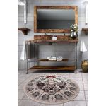 Casa si Gradina - Textile si covoare - Covoare - Covorase baie - Covoras de baie, L'essentiel Maison, multicolor, diametru 140 cm, 100% poliester, antiderapant, 359CHL4143 - Infinity.ro