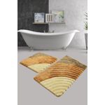 Casa si Gradina - Textile si covoare - Covoare - Covorase baie - Set covorase de baie, L'essentiel Maison, multicolor, 50x60 cm si 60x100 cm, 100% acrilic, antiderapant, 359CHL2209 - Infinity.ro