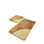 Casa si Gradina - Textile si covoare - Covoare - Covorase baie - Set covorase de baie, L'essentiel Maison, multicolor, 50x60 cm si 60x100 cm, 100% acrilic, antiderapant, 359CHL2209 - Infinity.ro