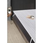 Casa si Gradina - Textile si covoare - Lenjerii de pat - Protectie saltea - Protectie saltea, L'essentiel Maison, alb, 150x200 cm, 100% bumbac, lavabila - Infinity.ro