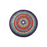 Casa si Gradina - Textile si covoare - Covoare - Covorase baie - Covoras de baie, L'essentiel Maison, multicolor, diametru 140 cm, 100% poliester, antiderapant, antibacterian, 359CHL4162 - Infinity.ro