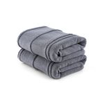 Casa si Gradina - Textile si covoare - Textile baie - Prosoape - Set prosoape de maini, L'essentiel Maison, fume, 50x90 cm, 100% microbumbac, 2 bucati - Infinity.ro