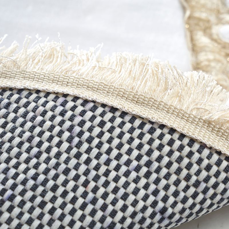 Casa si Gradina - Textile si covoare - Covoare - Covorase baie - Set covorase de baie, L'essentiel Maison, crem, 55x65 cm si 65x115 cm, 100% poliester, antiderapant, 394ANR1558 - Infinity.ro