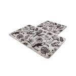 Casa si Gradina - Textile si covoare - Covoare - Covorase baie - Set covorase baie, L'essentiel Maison, multicolor, 60x100 cm si 50x60 cm, 100% poliester, antiderapant, 359CHL4477 - Infinity.ro