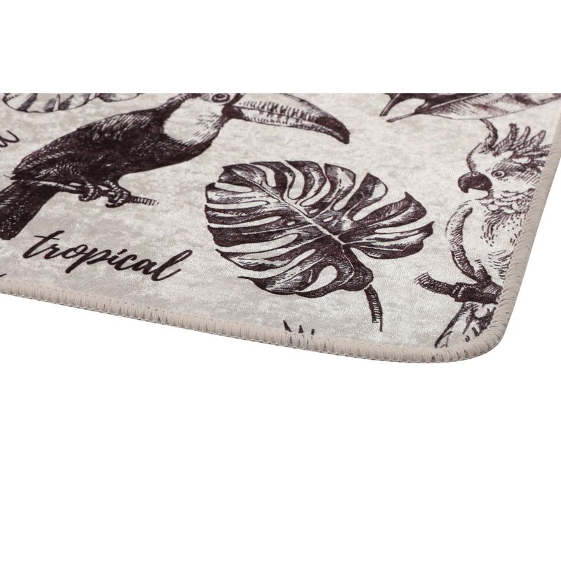 Casa si Gradina - Textile si covoare - Covoare - Covorase baie - Set covorase baie, L'essentiel Maison, multicolor, 60x100 cm si 50x60 cm, 100% poliester, antiderapant, 359CHL4477 - Infinity.ro
