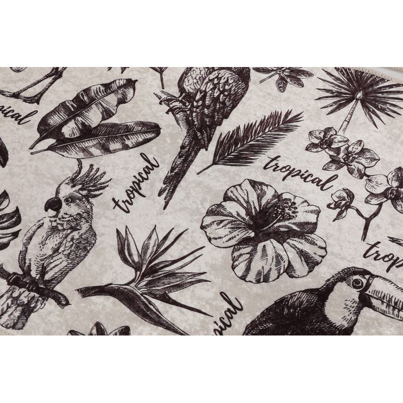 Casa si Gradina - Textile si covoare - Covoare - Covorase baie - Set covorase baie, L'essentiel Maison, multicolor, 60x100 cm si 50x60 cm, 100% poliester, antiderapant, 359CHL4477 - Infinity.ro