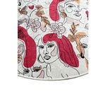 Casa si Gradina - Textile si covoare - Covoare - Covorase baie - Covoras de baie, L'essentiel Maison, multicolor, 120 cm, 100% poliester, antiderapant, 359CHL4848 - Infinity.ro