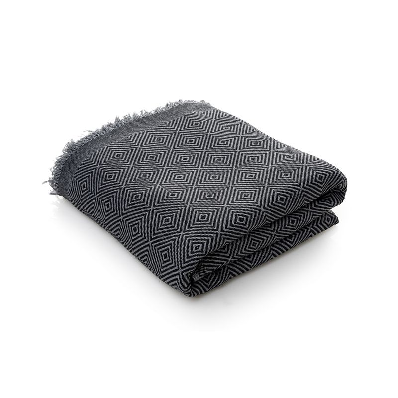 Casa si Gradina - Textile si covoare - Huse pentru mobilier - Husa pentru canapea, L'essentiel Maison, negru, 175x230 cm, 100% bumbac - Infinity.ro